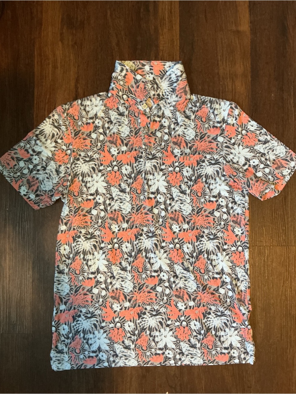 Travis Mathew Floral Polo NWoT Small